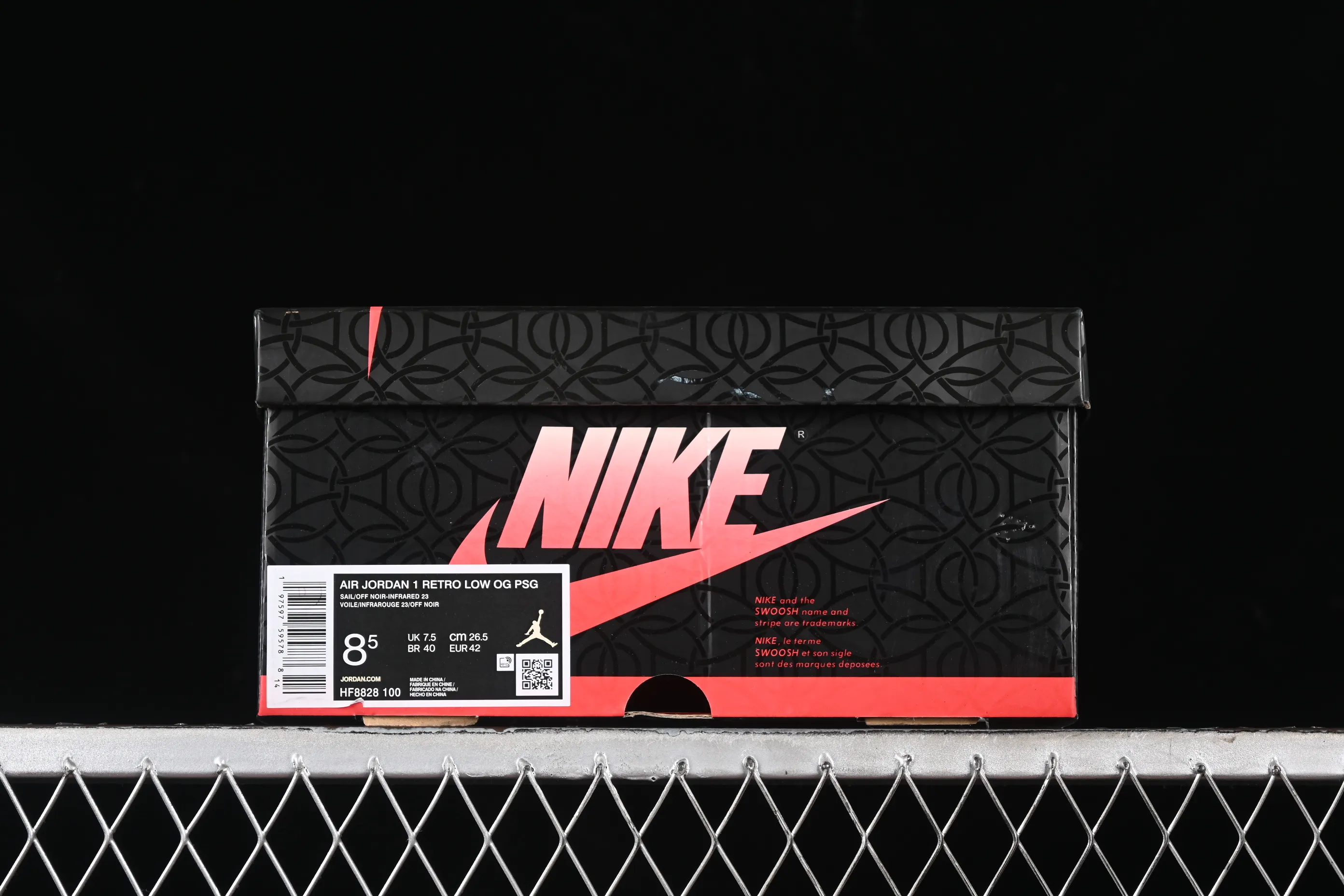 All categories Air Jordan Jordan series basketball shoes Air Jordan 1 Low Air Jordan 1 Low AJ1 Joe 1 gradient Chinese red low-top cultural casual sneakers HF8828-100